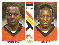 Mantorras/Maurito Angola samolepka Panini World Cup 2006 #310
